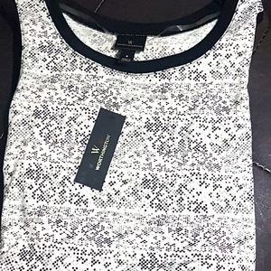 Worthington black white thriller shirt